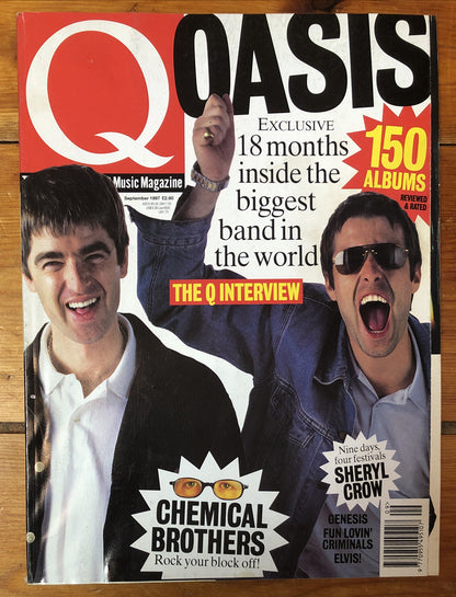 Q Britain's Biggest Music Magazine 132 September 1997 In Good Vintage Condition