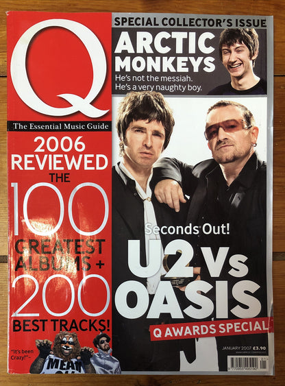 Q Britain's Biggest Music Magazine 246 January 2007 In Good Vintage Condition