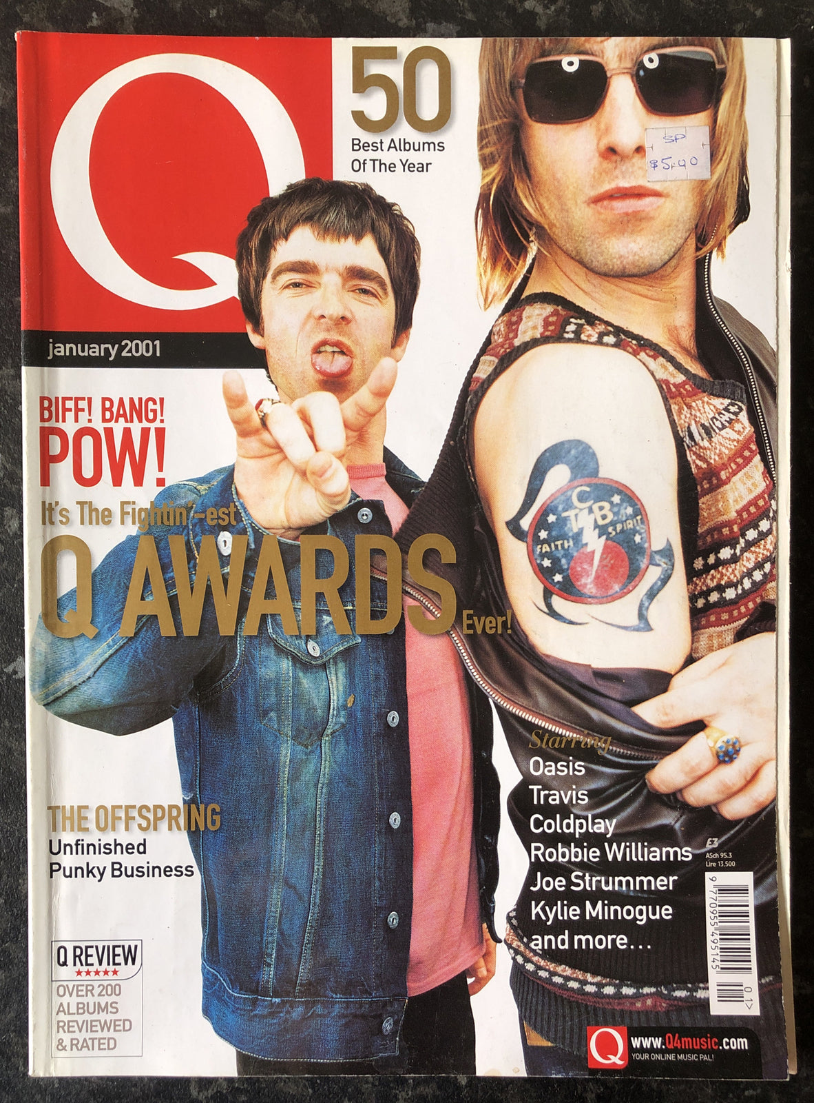 Q Britain's Biggest Music Magazine 172 January 2001 In Good Vintage Condition