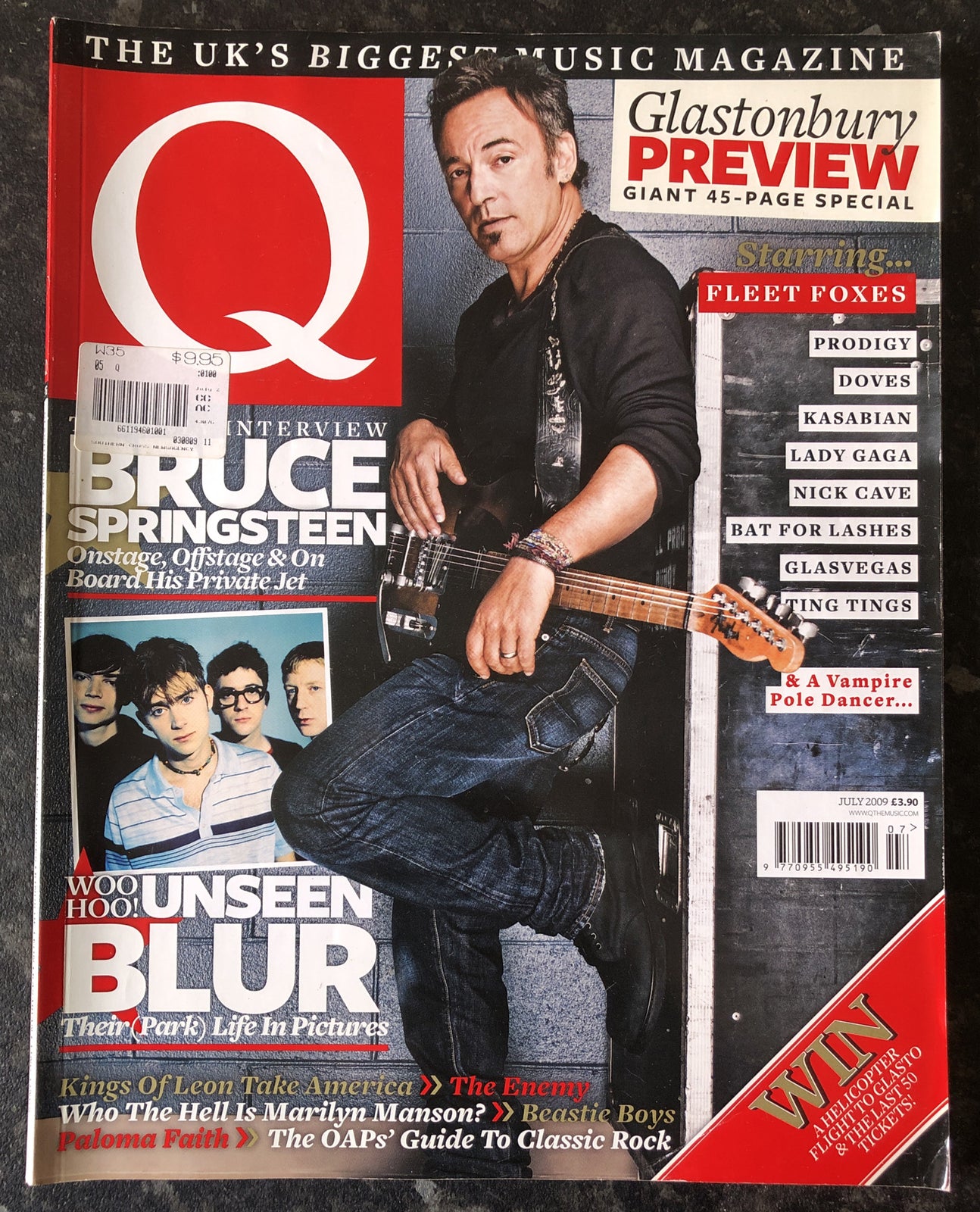 Q Britain's Biggest Music Magazine 276 July 2009 In Good Vintage Condition