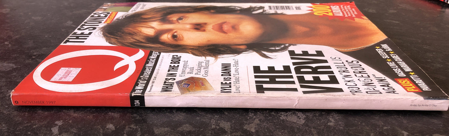 Q Britain's Biggest Music Magazine 134 November 1997 In OK Vintage Condition
