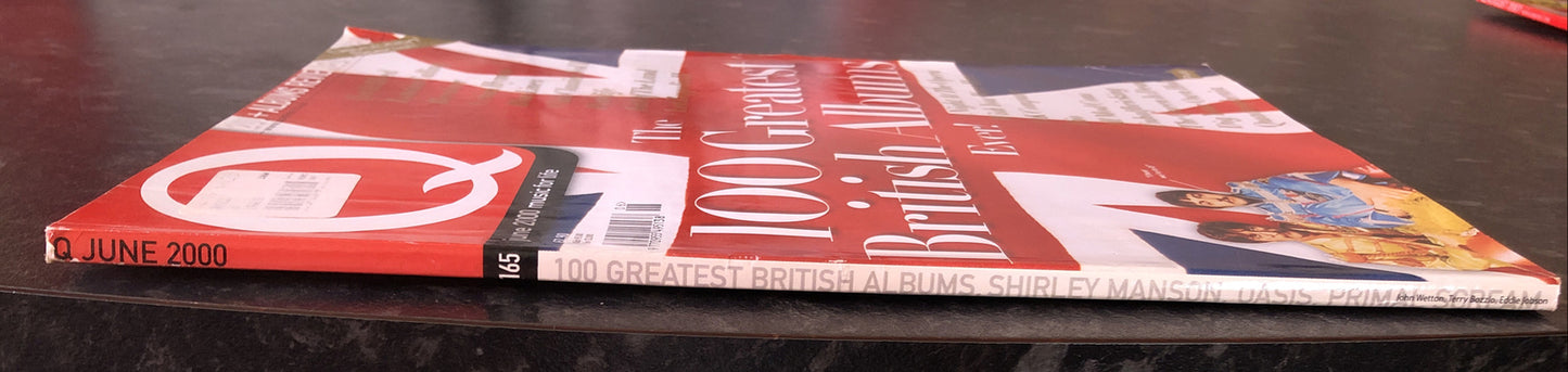 Q Britain's Biggest Music Magazine 165 June 2000 In OK Vintage Condition