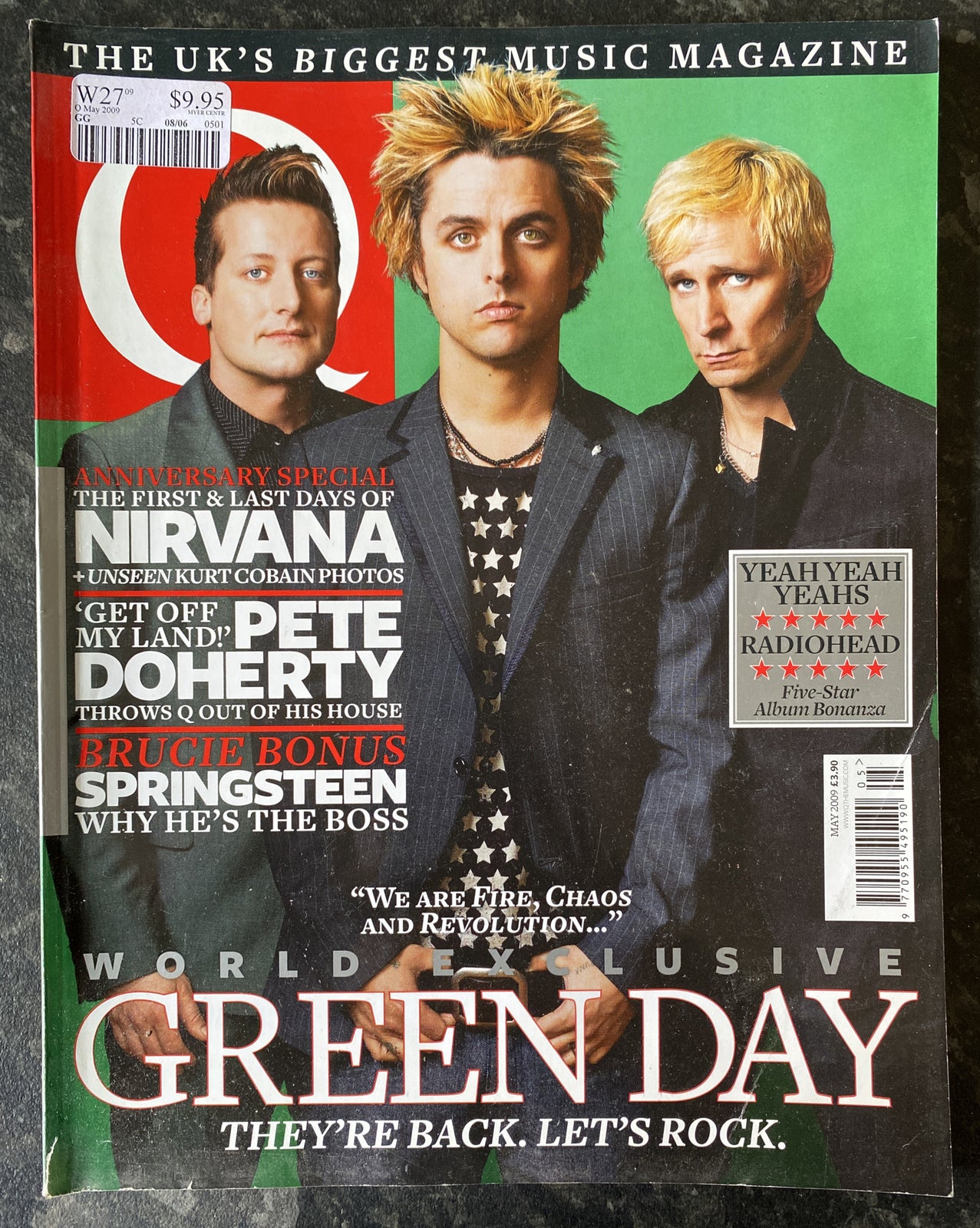 Q Britain's Biggest Music Magazine 274 May 2009 In OK Vintage Condition