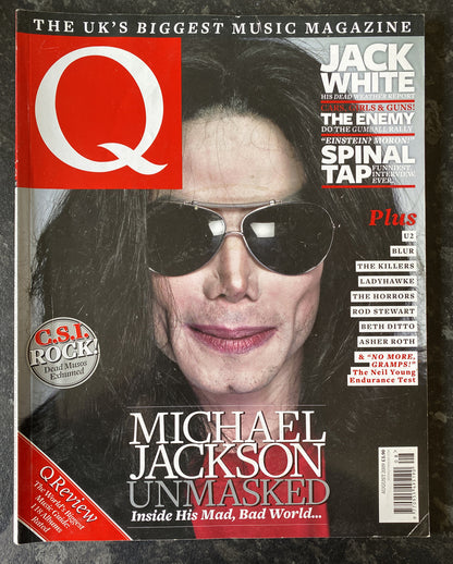 Q Britain's Biggest Music Magazine 277 August 2009 In OK Vintage Condition