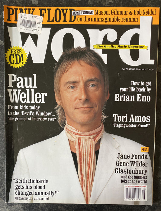 Word Magazine 30 August 2005 In Good Vintage Condition