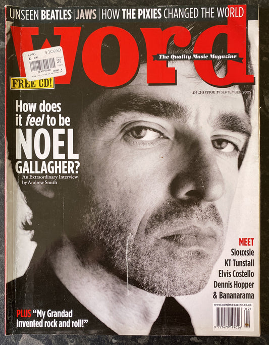 Word Magazine 31 September 2005 In Good Vintage Condition