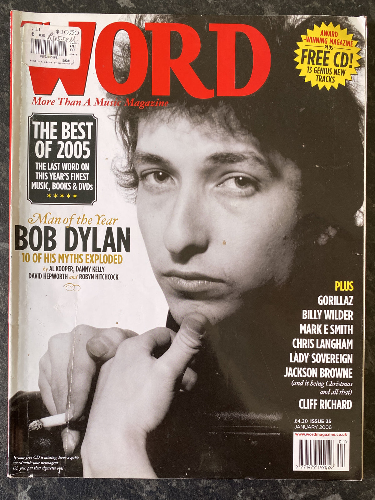 Word Magazine 35 January 2006 In Good Vintage Condition