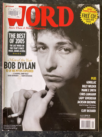 Word Magazine 35 January 2006 In Good Vintage Condition