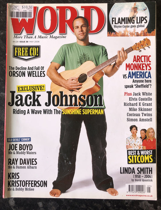 The Word Magazine 39 May 2006 In Good Vintage Condition