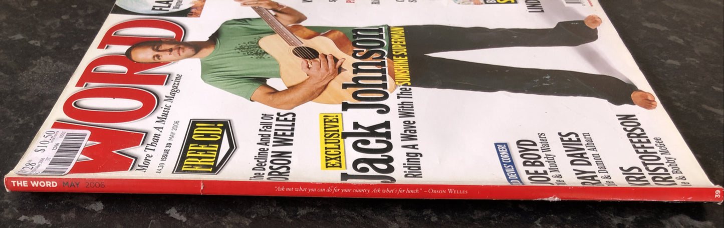 The Word Magazine 39 May 2006 In Good Vintage Condition