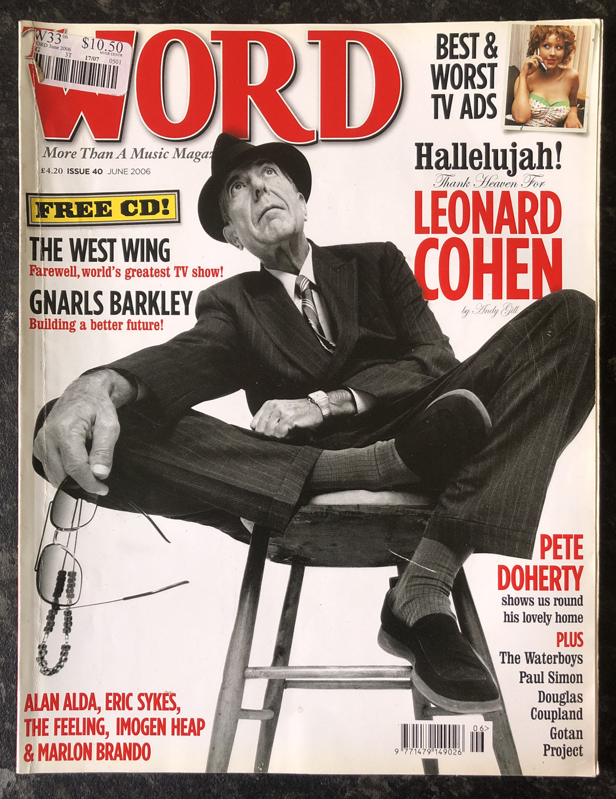The Word Magazine 40 June 2006 In Good Vintage Condition