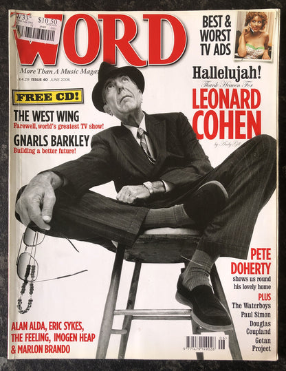 The Word Magazine 40 June 2006 In Good Vintage Condition