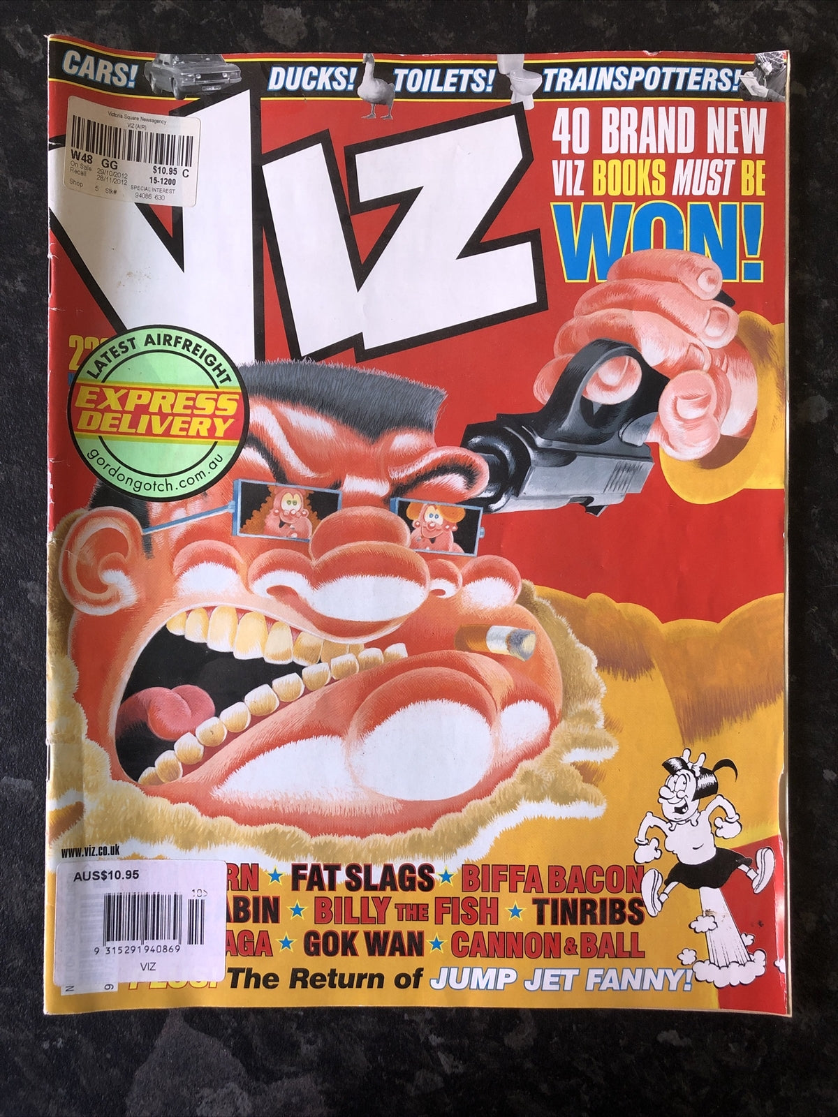 Viz Comic - Date 10/2012 - UK PAPER Rated R Vintage Comic
