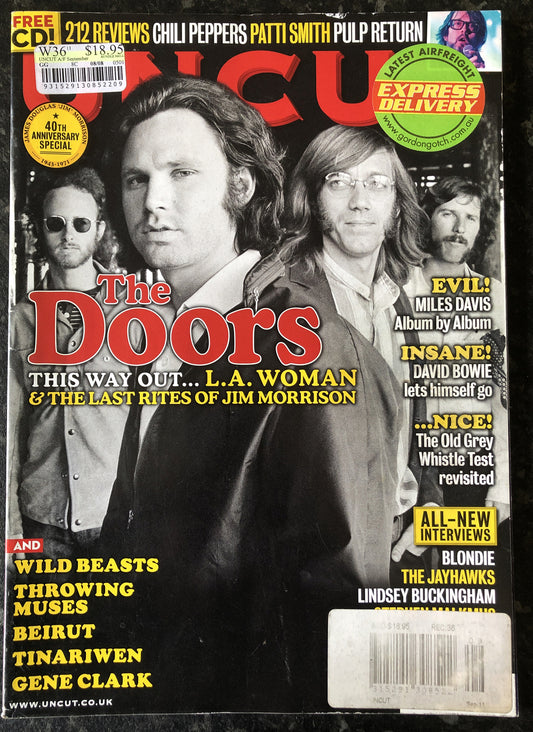Uncut Movie and Music Magazine 172 September 2011 In Good Vintage Condition