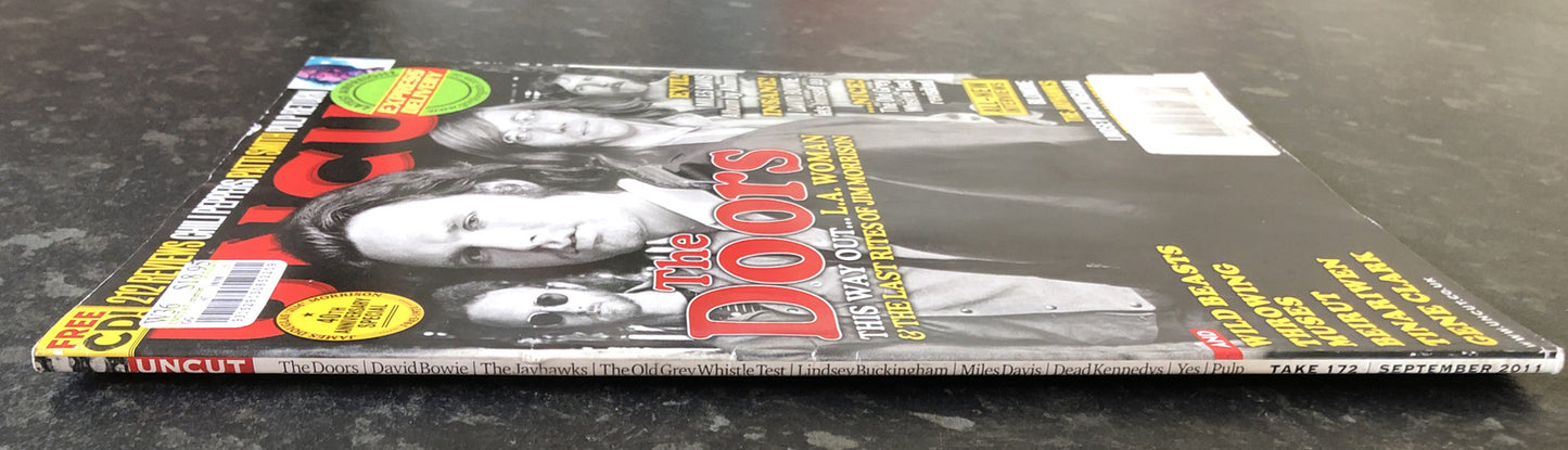 Uncut Movie and Music Magazine 172 September 2011 In Good Vintage Condition