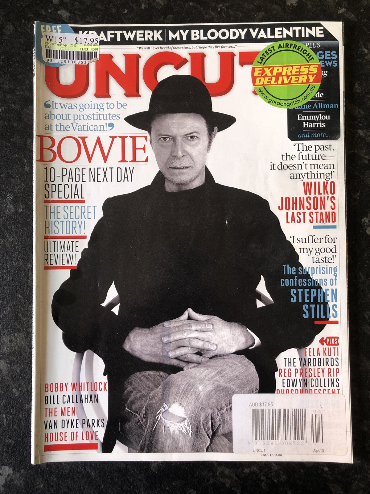 Uncut Movie and Music Magazine 191 April 2013 In Good Vintage Condition