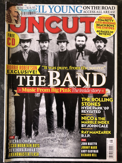 Uncut Movie and Music Magazine 195 August 2013 In Good Vintage Condition