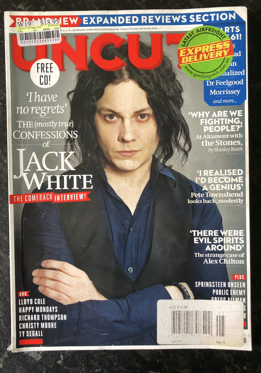 Uncut Movie and Music Magazine 180 May 2012 In Good Vintage Condition