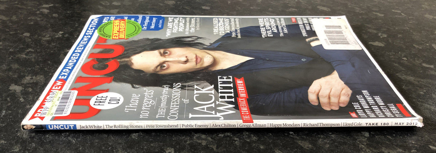 Uncut Movie and Music Magazine 180 May 2012 In Good Vintage Condition