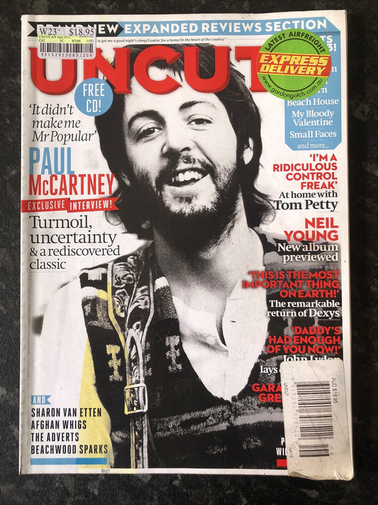 Uncut Movie and Music Magazine 181 June 2012 In Good Vintage Condition