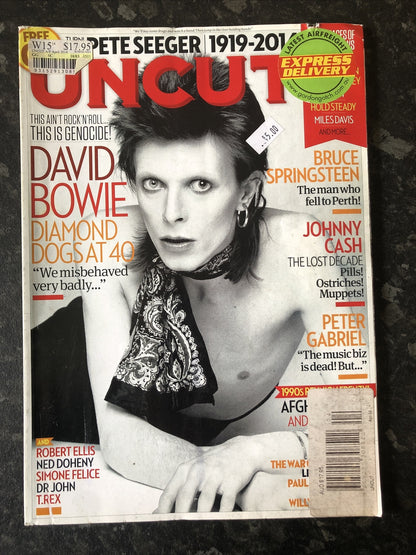 Uncut Movie and Music Magazine 203 April 2014 In Good Vintage Condition