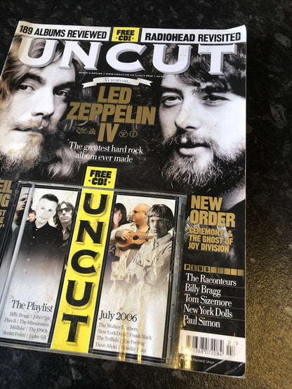 Uncut Movie and Music Magazine 110 July 2006 In Ok Vintage Condition