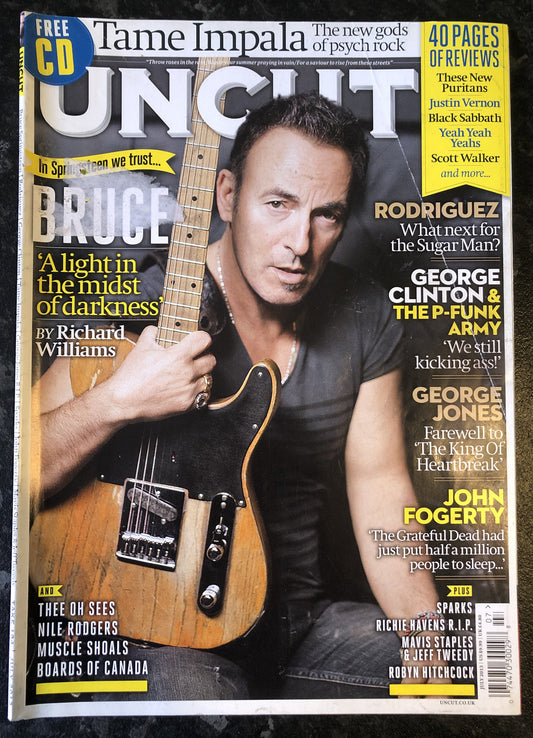 Uncut Movie and Music Magazine 194 July 2013 In Ok Vintage Condition