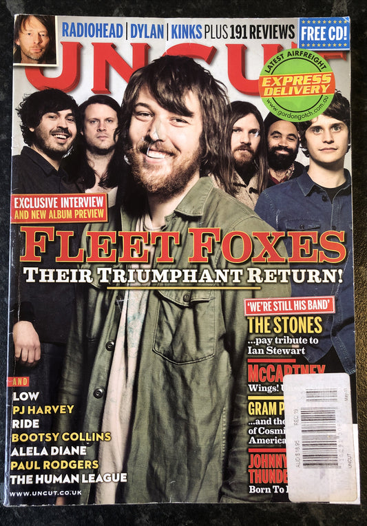 Uncut Movie and Music Magazine 168 May 2011 In Good Vintage Condition