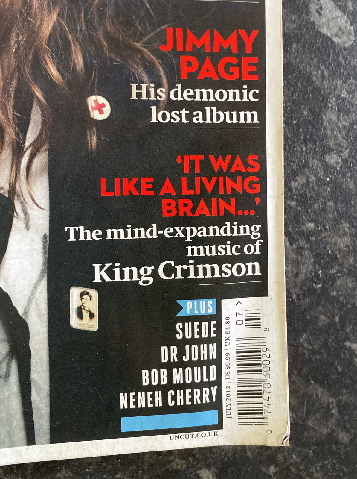 Uncut Movie and Music Magazine 182 July 2012 In Good Vintage Condition