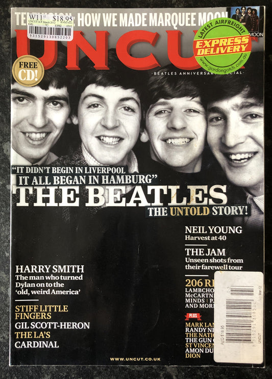 Uncut Movie and Music Magazine 178 March 2012 In Good Vintage Condition