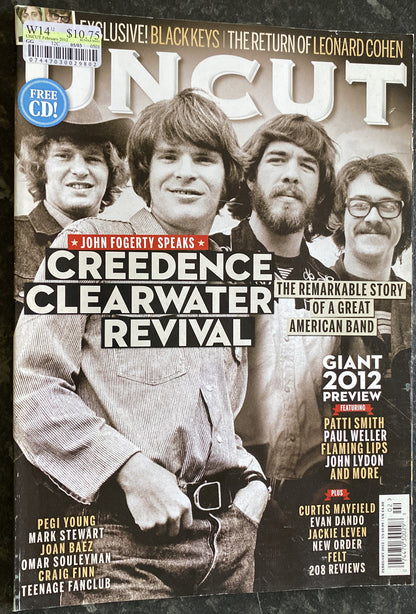 Uncut Movie and Music Magazine 177 February 2012 In Good Vintage Condition
