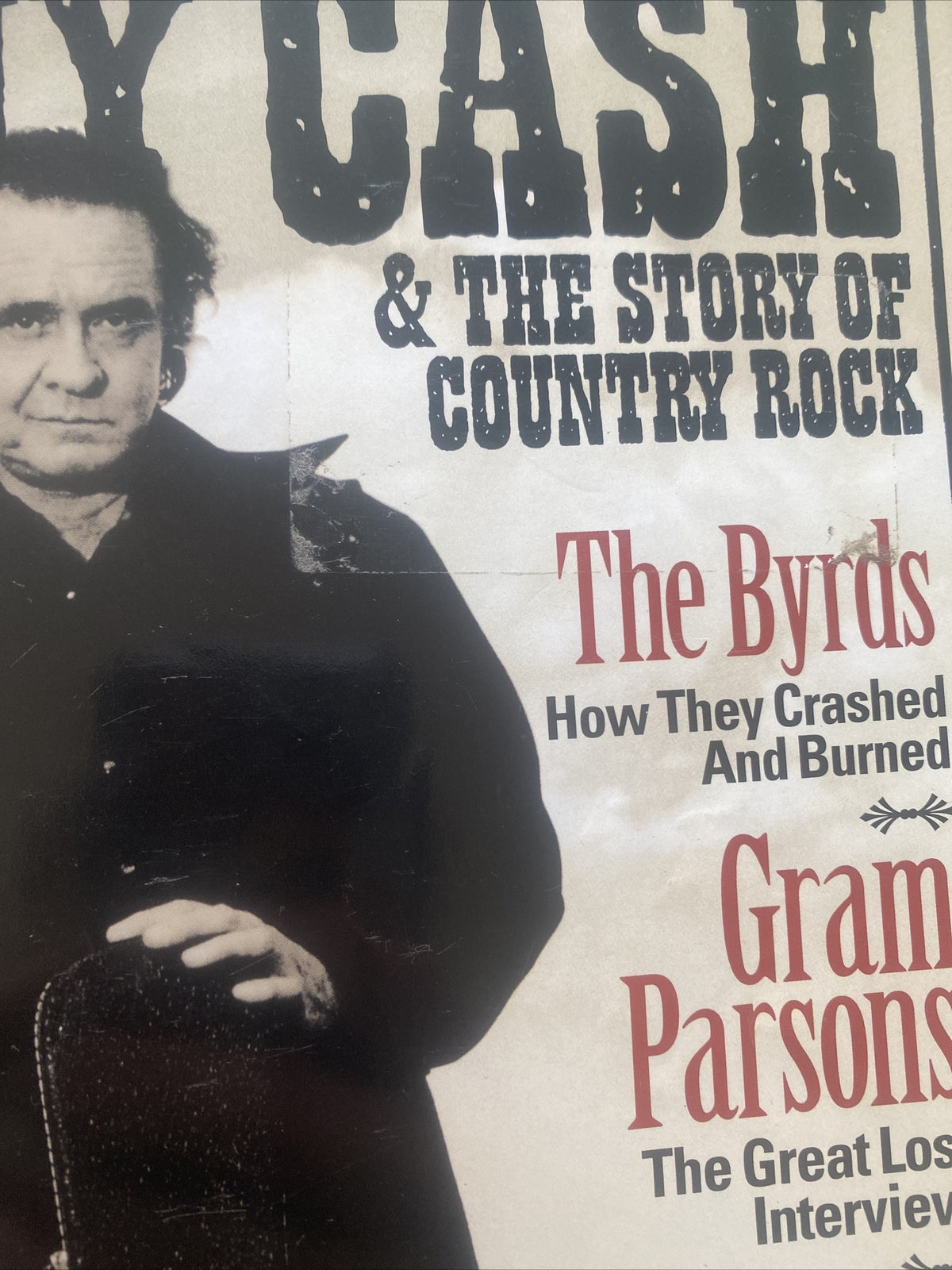 Mojo Johnny Cash & The Story Of Country Rock In Good Vintage Condition Magazine