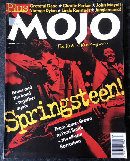 Mojo 17 April 1995 In Good Vintage Condition Magazine
