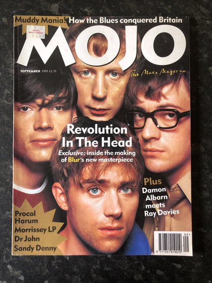 Mojo 22 September 1995 In Good Vintage Condition Magazine