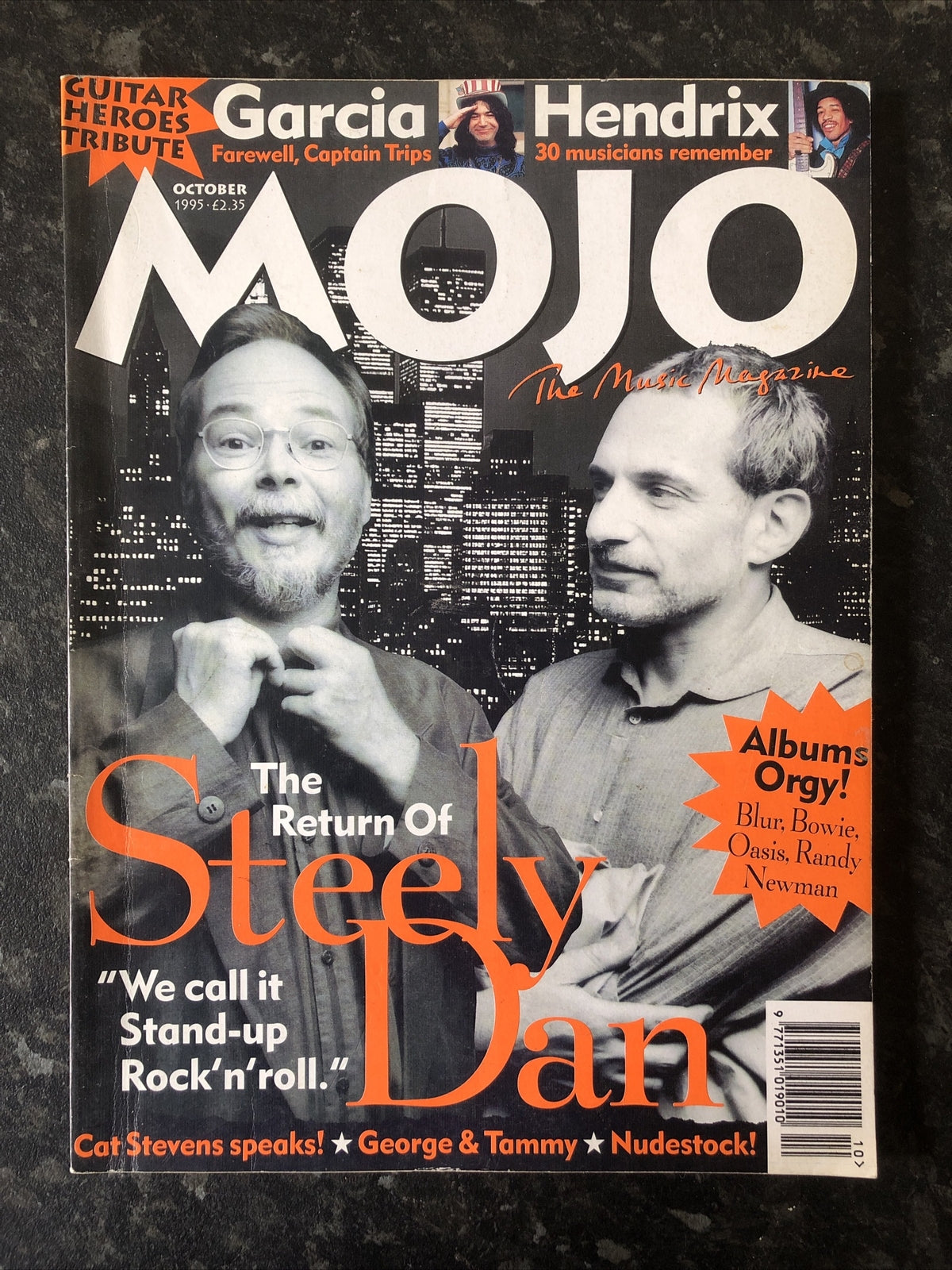 Mojo 23 October 1995 In Good Vintage Condition Magazine