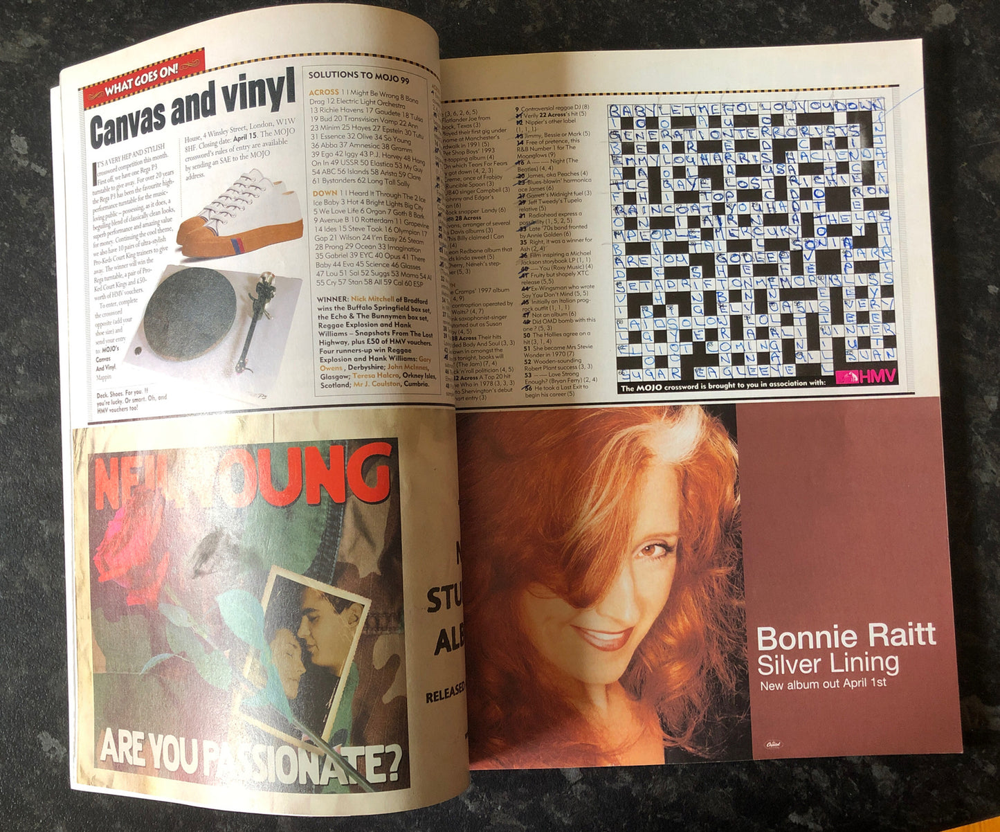 Mojo 101 April 2002 In Good Vintage Condition Magazine