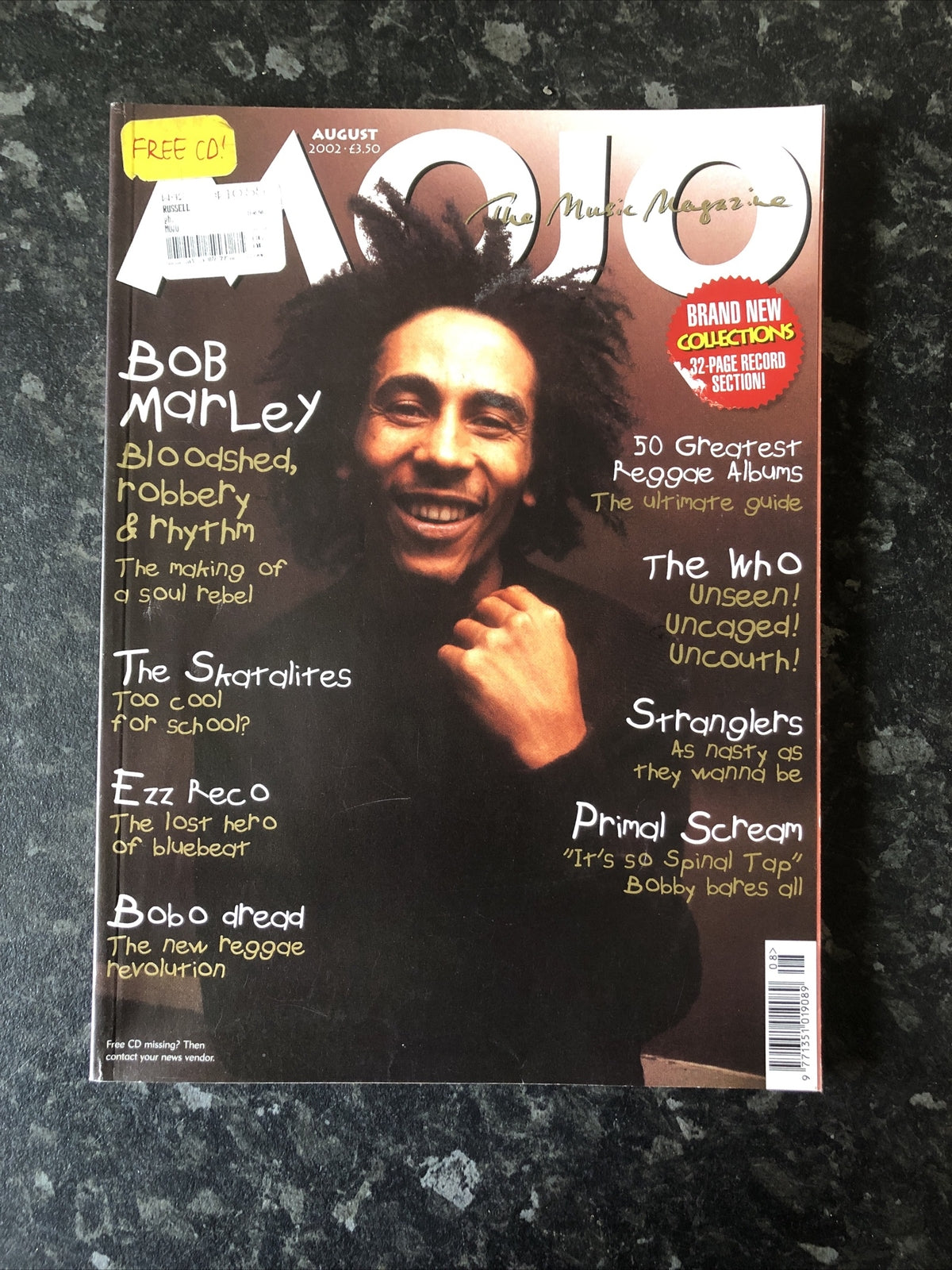 Mojo 105 August 2002 In Good Vintage Condition Magazine