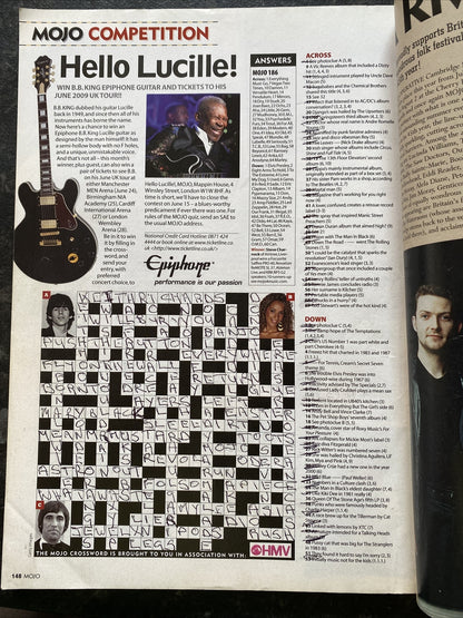Mojo 188 July 2009 In Good Vintage Condition Magazine