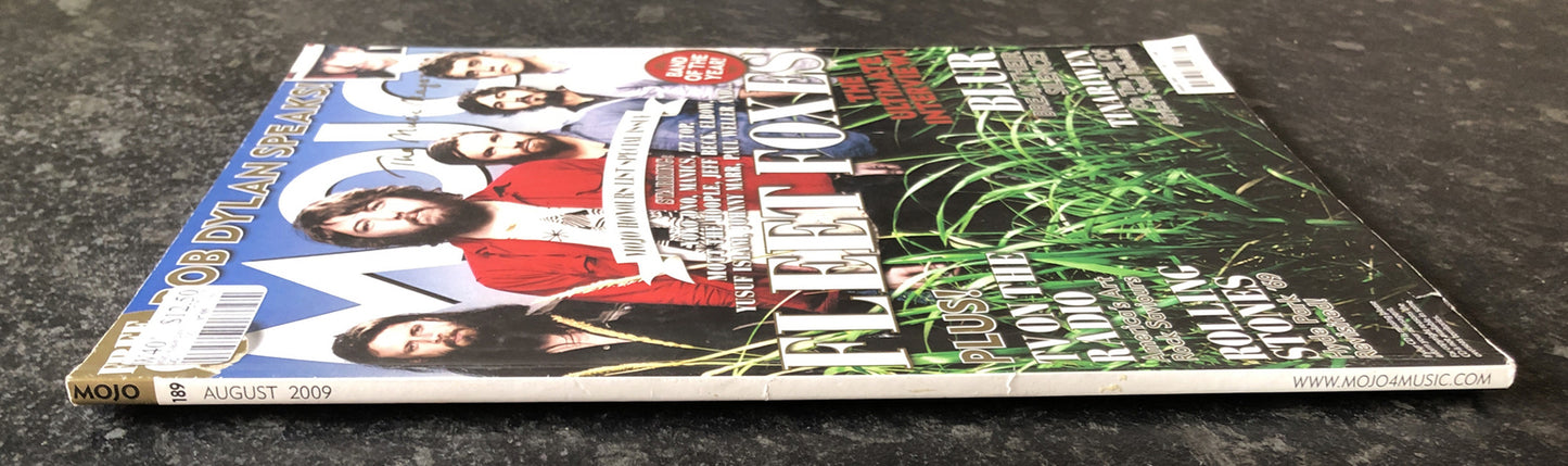 Mojo 189 August 2009 In Good Vintage Condition Magazine