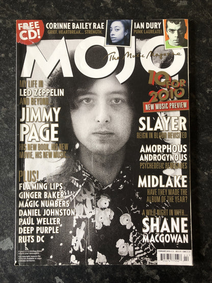 Mojo 195 February 2010 In Good Vintage Condition Magazine