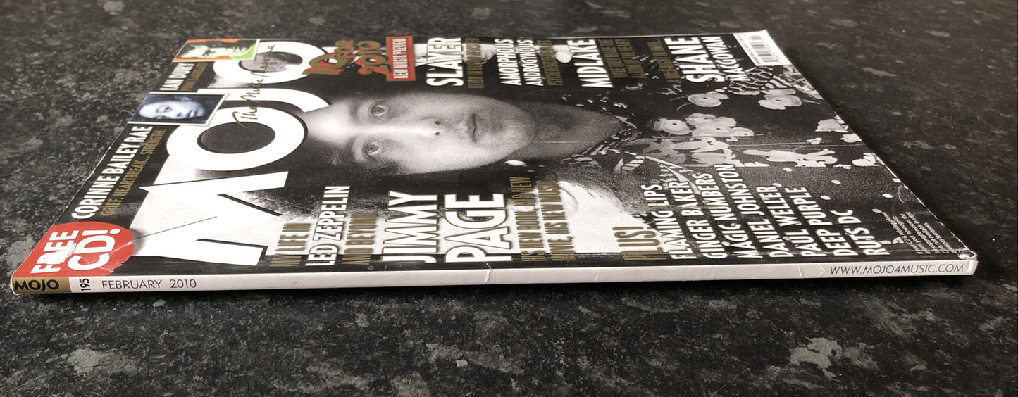 Mojo 195 February 2010 In Good Vintage Condition Magazine