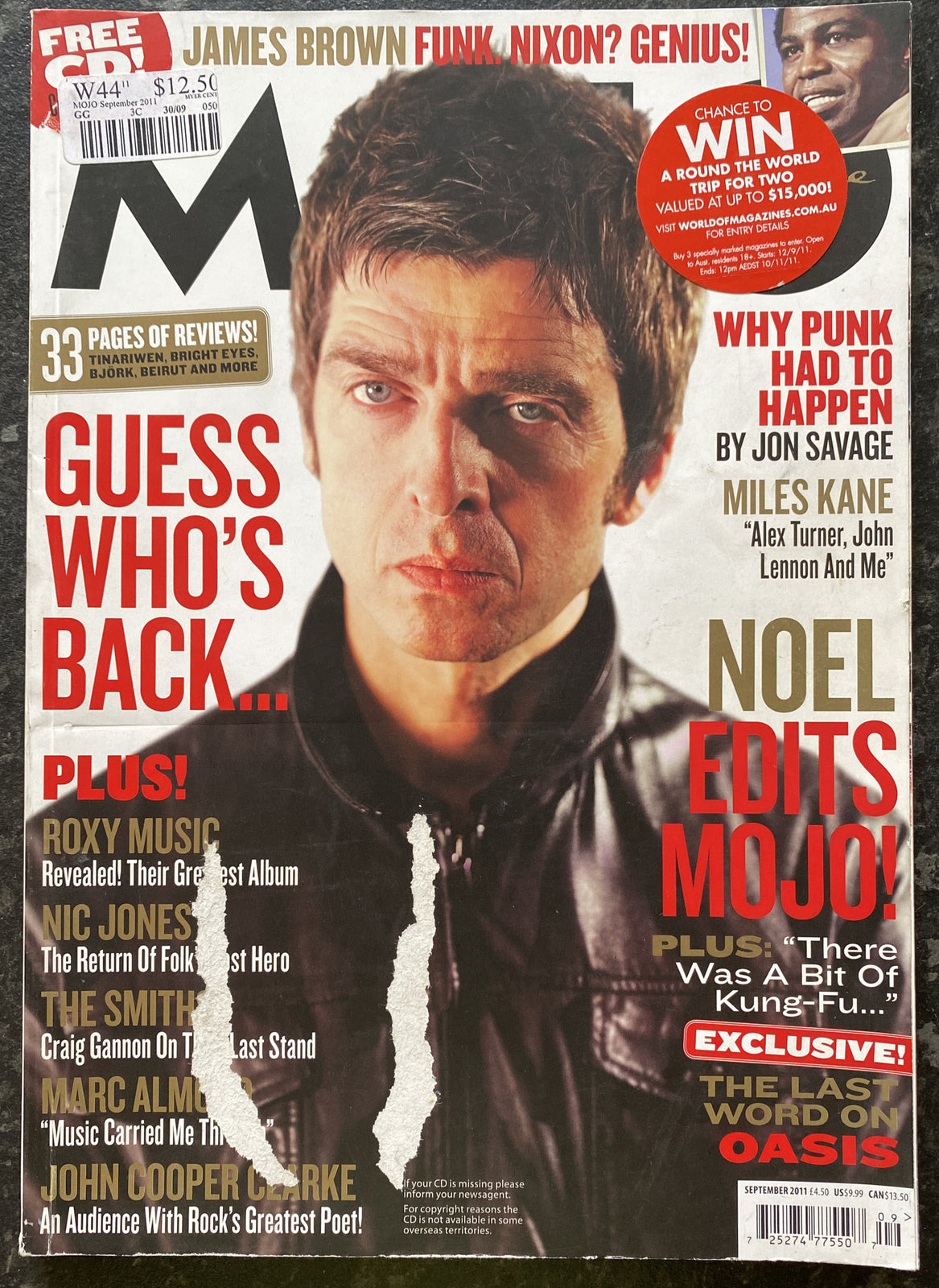 Mojo 214 September 2011 In Ok Vintage Condition Magazine