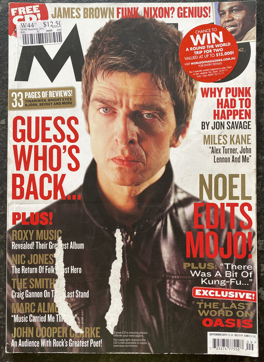 Mojo 214 September 2011 In Ok Vintage Condition Magazine