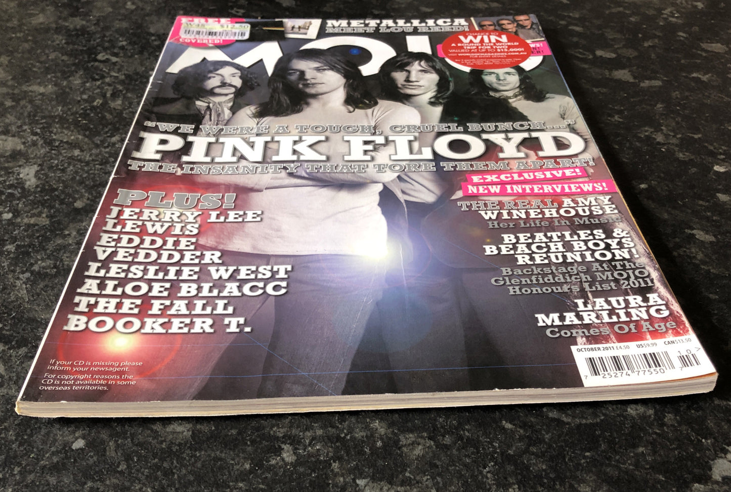 Mojo 215 October 2011 In Good Vintage Condition Magazine