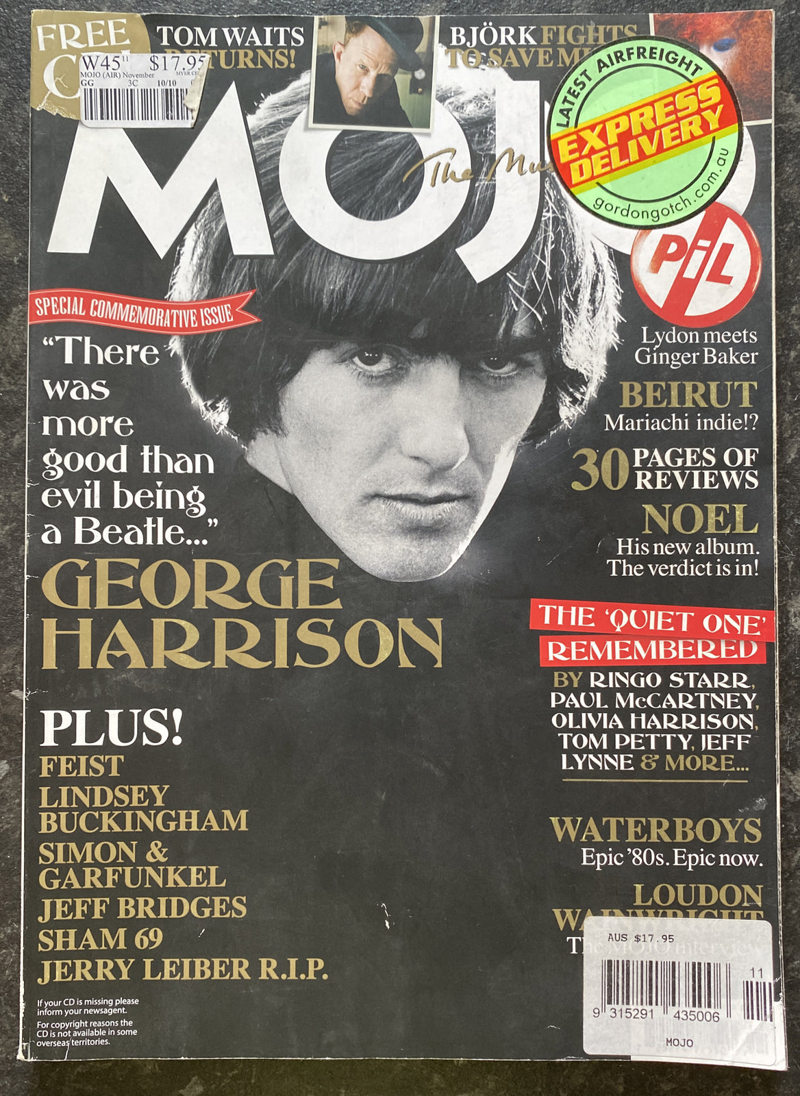 Mojo 216 November 2011 In Good Vintage Condition Magazine