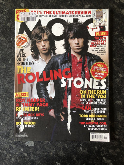 Mojo 218 January 2012 In Ok Vintage Condition Magazine