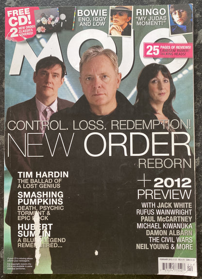 Mojo 219 February 2012 In Ok Vintage Condition Magazine