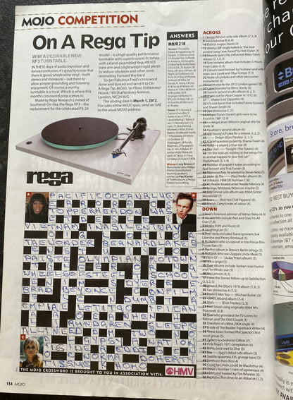Mojo 220 March 2012 In Ok Vintage Condition Magazine