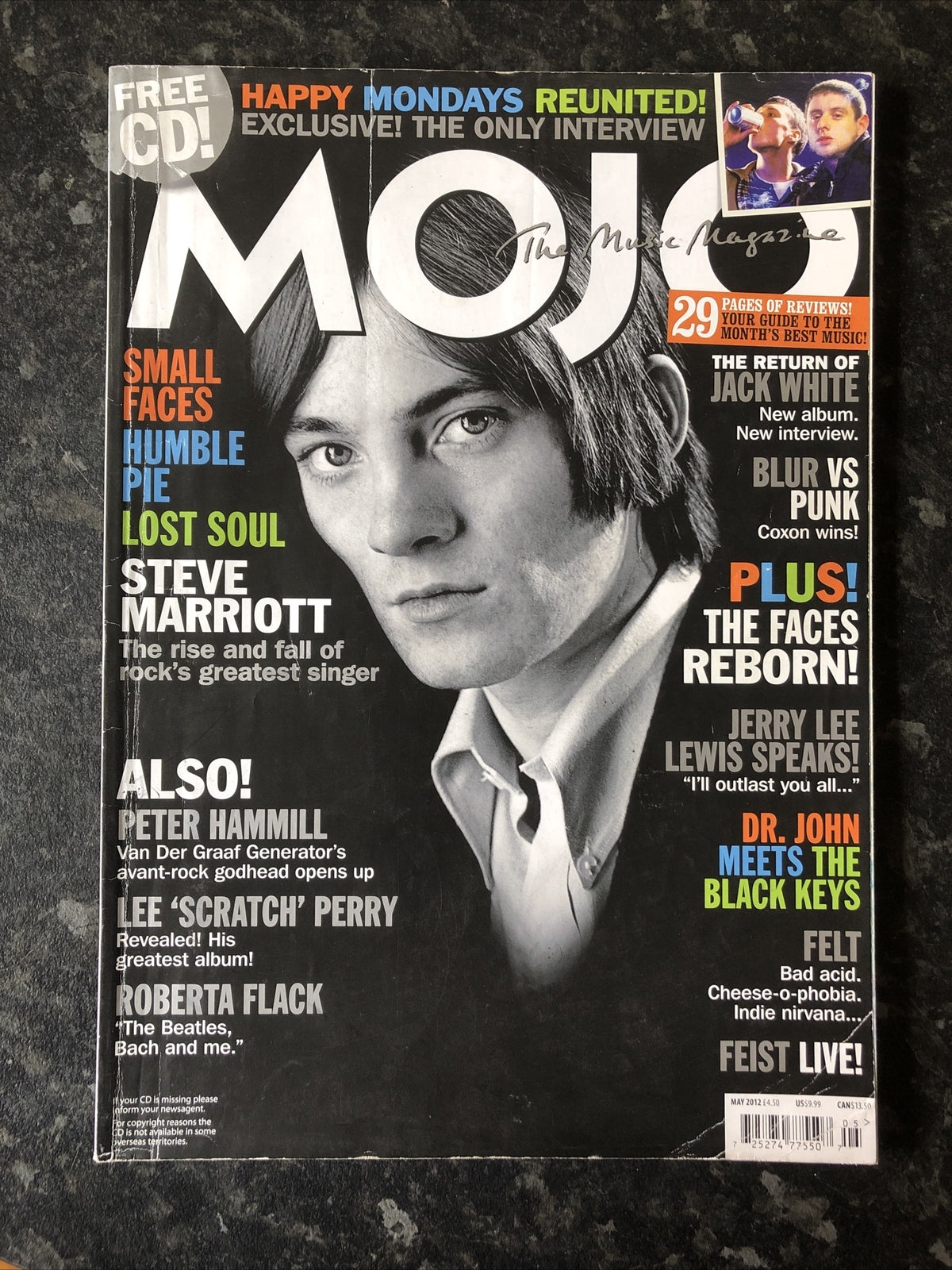 Mojo 222 May 2012 In Ok Vintage Condition Magazine
