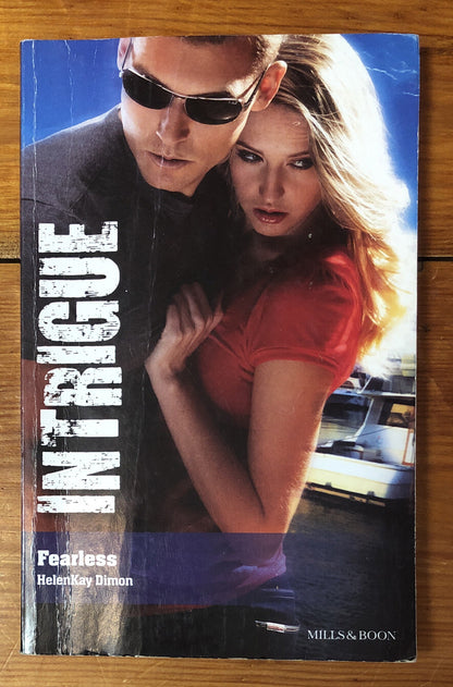 Intrigue Helen Kay Dimon Fearless  Novel In Ok Condition